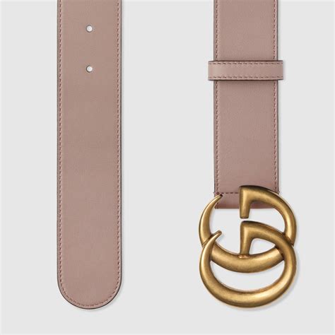 gucci double g belt dusty pink|gucci belt double sided.